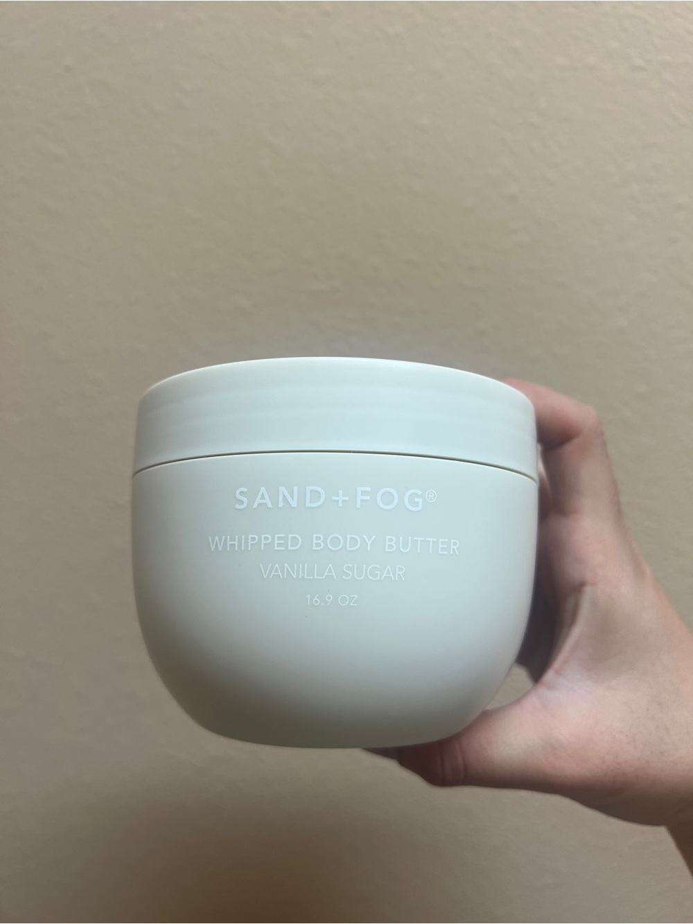 JUMBO SIZE Sand + Fog Whipped Body Butter Vanilla Sugar 16.9 Oz NEW